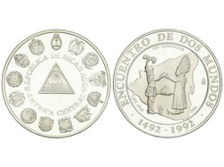 1 Nuevo Córdoba. 1991. 26,85 grs. AR. I Serie Iberoamericana: ...