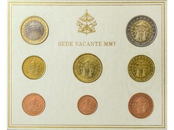 Set oficial completo con 8 valores comprendidos entre 1 Céntimo y 2 ...