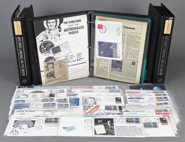 United States, We choose to go to the Moon 1969, trio of White Ace ...