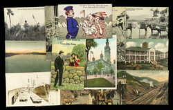 "Revolutionary Scenes" Collection of Panama &amp; Mexico Postcards, ...