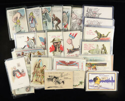 United States, World War I postcards 1918, 115 vintage postcards from ...