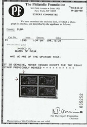 Special Delivery, 1899, 10c on 10¢ blue (Scott E1), single, This ...