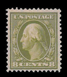 6605090: USA 1908-15 Washington-Franklin Ausgabe