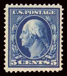 6605090: USA 1908-15 Washington-Franklin Ausgabe