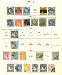 7261: Sammlungen und Posten Spanien und Kolonien - Sammlungen