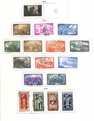 7172: Collections and Lots Italy Occupied Italian Areas - Collections