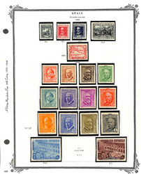 7261: Sammlungen und Posten Spanien und Kolonien - Sammlungen