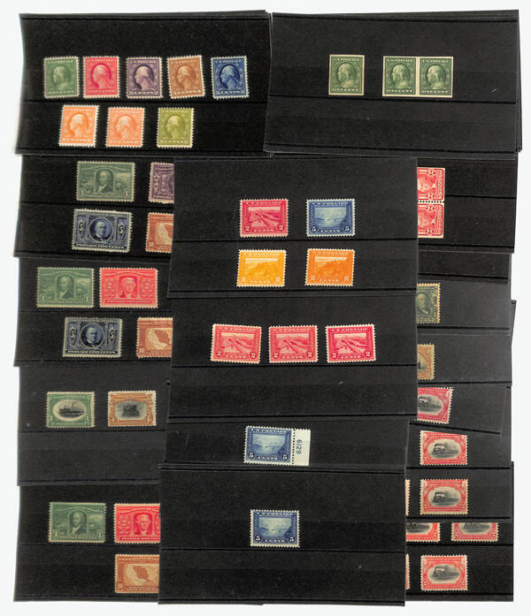 Substantial Stock of Early 20th Century Mint, 1901-15, from Pan-Ams ...