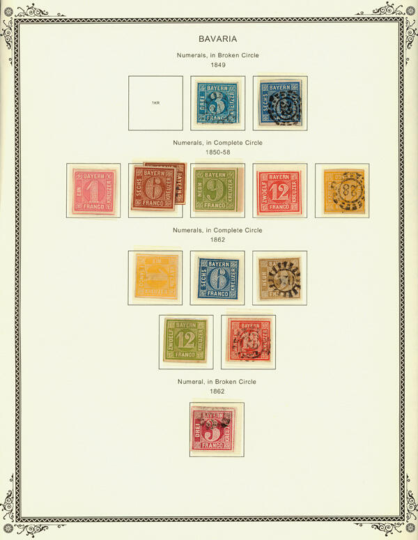 German States, Highly Complete Collection, consisting of Baden, ...