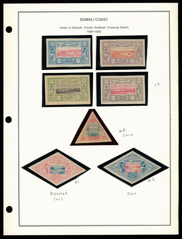 Somali Coast, "The Coast is Clear" Virtually Complete Mint Collection ...