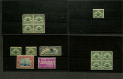 High-Flying Airmails Stock Selection, #C1//C46; nearly 160 items on ...