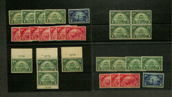 Outstanding Stock of 1920s Commemoratives & Definitives, #548//631; a ...