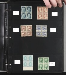 "Blockbusters" Terrific Collection of Mint Blocks of Four, 1857-1946, ...