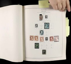 Collection with strong back of book, 1847-1976, mostly used to Scott ...