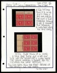 Mostly 1920's-40's Magnificent Mint Multiples, including o.g. #215 ...