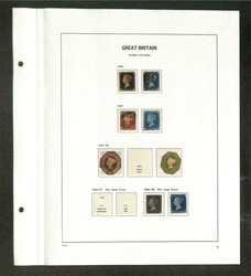 Great Britain, Well-Filled Mostly Mint Collection, 1840-1991, A ...