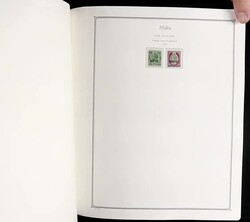 Malta Collection, 1860/2010, mostly mint in two Palo hingeless albums ...
