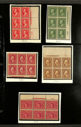 Super Duper Plate Block Collection, 1895-1935, Attractive and very ...