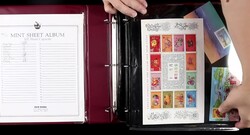British Commonwealth, Souvenir Sheet Holding of Australia, Canada, ...