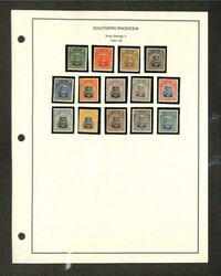 British Africa, All-Mint Collections of Rhodesia, Seychelles, ...