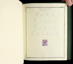 A "Collector's Collection" of British Africa, in five well-worn ...