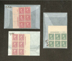 Classic Front of Book and Modern Duck Plate Block Collection, better ...