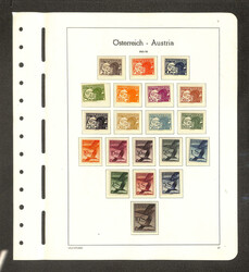 Austria, "A Few of My Favorite Things" Almost Entirely MNH Collection ...