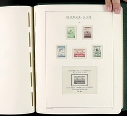 Belgium Collection, 1849/1993, extensive collection of mostly mint in ...