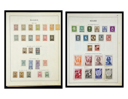 Bulgaria, Near-Complete Mostly Mint Collection, 1879-1945, in old ...