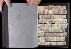 China Assortment, mostly used neatly arranged in a stock book with ...