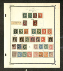 Cuba, Highly Complete Mint & Used Collection, 1855-1960, One Scott ...