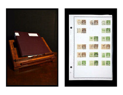 Denmark, Advertising Stamps Used Collection, 1927-36, album of stamps ...