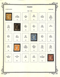 France, Well-Filled Mostly Mint Collection, 1849-2007, Three Scott ...