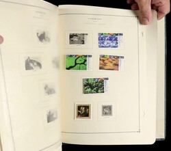 German Area, Eight-Volume Collection, Lighthouse or Scott albums with ...