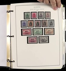 German Area, Mostly Mint Collections of Danzig, Saar & Other Areas, ...
