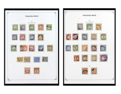 Germany, Impressive Complete Used Collection, 1872-1945, presented in ...