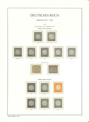 Germany, "Besser Reich als Arm!" Highly Complete All-Mint Collection, ...