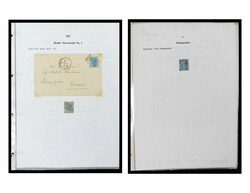 Italy, Extensive Collection of Numeral Cancels, 1866-90, four albums ...