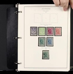 Liechtenstein, Well-Filled All-Mint Collection, 1917-70, One album ...