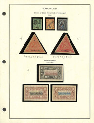 Somali Coast, "The Coast is Clear" Virtually Complete Mint Collection ...