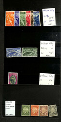 Vatican, Dealers stock Vatican City 1929-1953, 21 counter cards and ...
