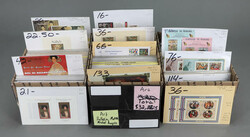 7650: Colecciones y partidas motivos - Postal stationery