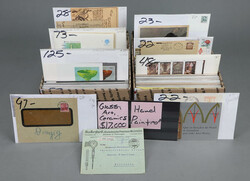 7650: Colecciones y partidas motivos - Postal stationery