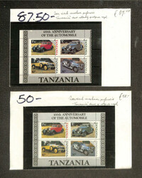 Worldwide "Blue-Chip Stock" Of Cars Topical: Sheets, Covers, Proofs ...