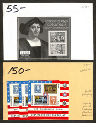 Worldwide "Blue-Chip Stock" Of Explorers Topical: Sheets, Covers, ...