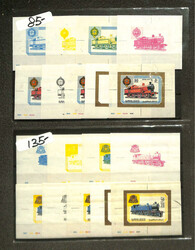 Worldwide "Blue-Chip Stock" Of Trains Topical: Sheets, Covers, Proofs ...