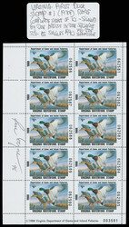 6612: 美國獵鴨許可證郵票 - Stamp booklets