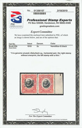 1918, 2c Córdoba, vermilion & black, type IV overprint, horizontal ...