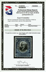 1920, 5c Arosemena, deep blue & black, type IV overprint (Scott 54), ...