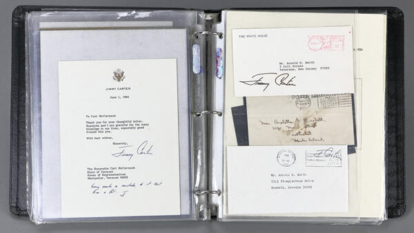 U.S. Presidential Memorabilia and Signatures Lot, This outstanding ...